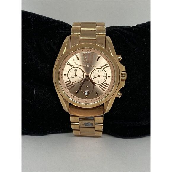 Michael Kors Bradshaw MK5503 Women's Stainless Steel Analog Dial Watch MP226 - Picture 1 of 12